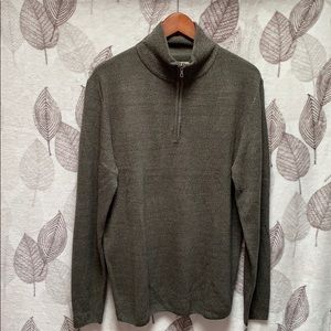 Weatherproof vintage quarter zip sweater size L